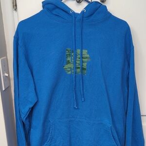 Undefeated Hoodie with Green Camo Logo